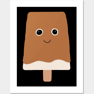 Chocolate ice cream Posters and Art